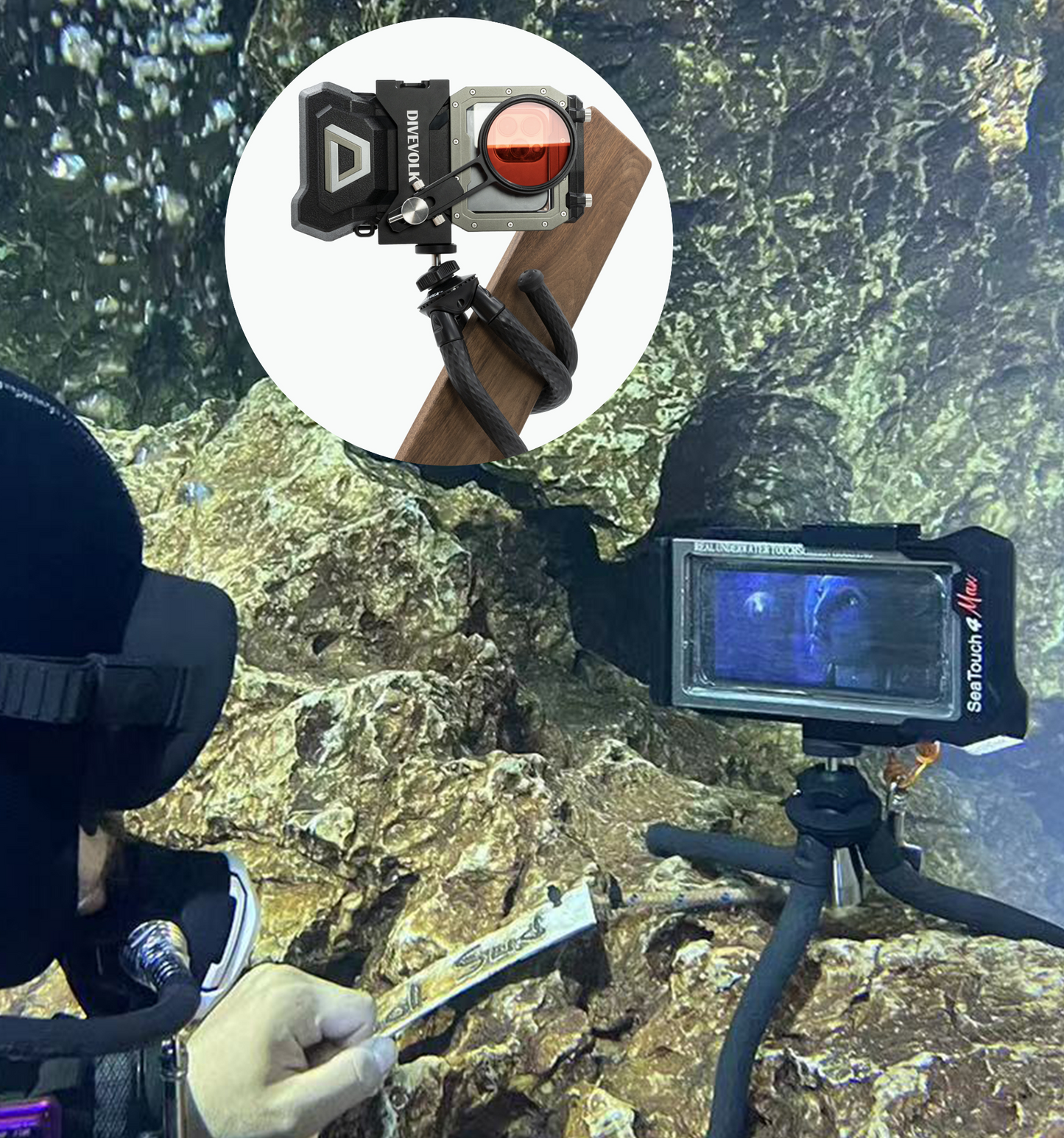 Underwater Flexible Tripod - 水中三脚