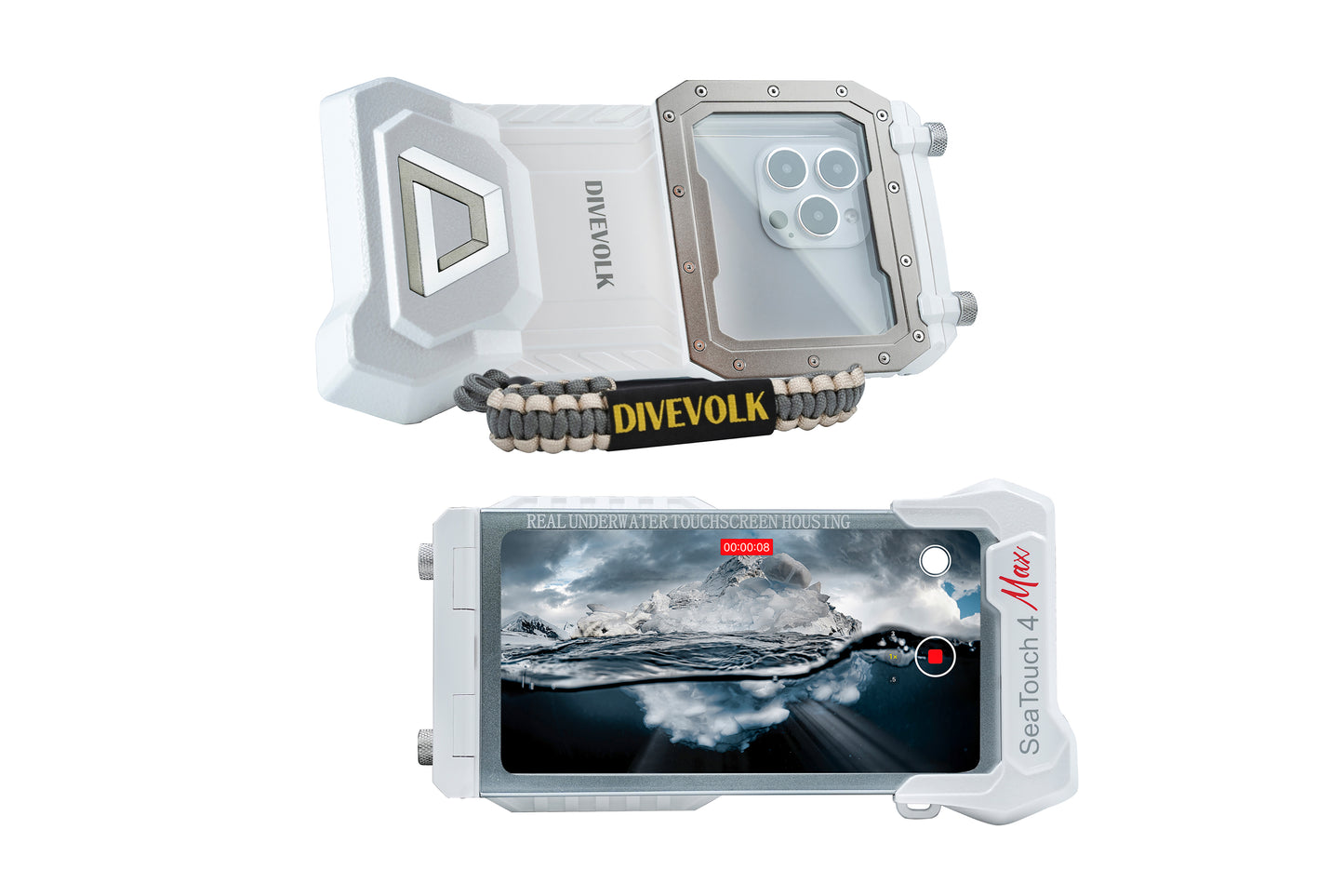 Seatouch 4 Max水中用 タッチスクリーン対応  完全防水携帯電話ケース